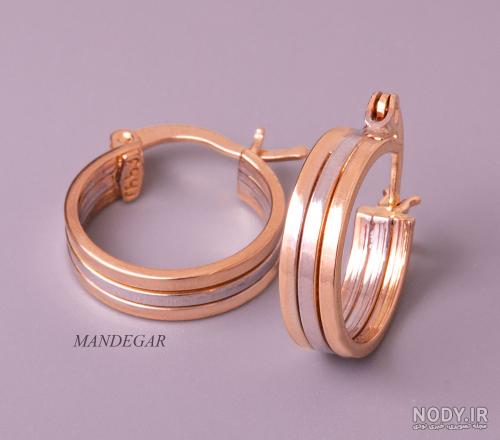 گوشواره حلقه ای جدید گوشواره حلقه ای جدید