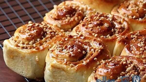 شیرینی گل محمدی آشپزخانه کوچک من