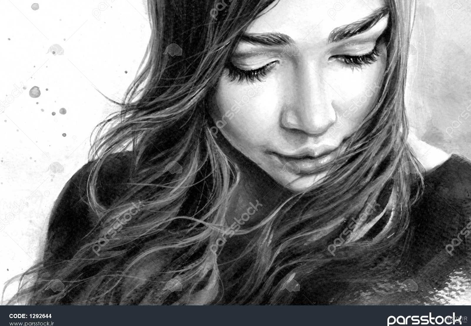 عکس دختر مو مشکی برای پروفایل عکس دختر مو مشکی برای پروفایل