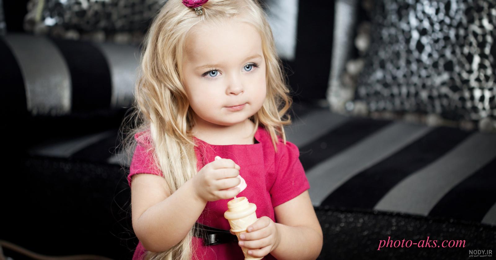 عکس دختر چشم آبی ایرانی با حجاب