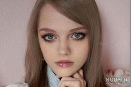 عکس خفن عکس دختر چشم آبی با موهای طلایی