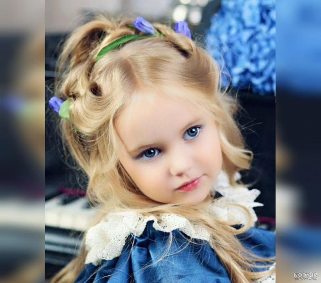 عکس خفن عکس دختر چشم آبی با موهای طلایی