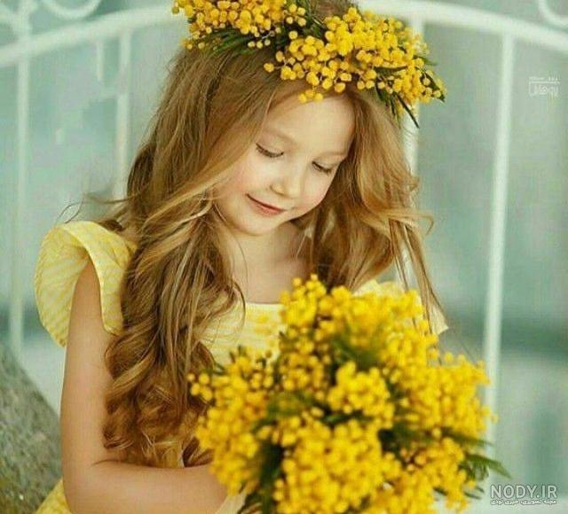 عکس زیبا از دختر بچه برای پروفایل