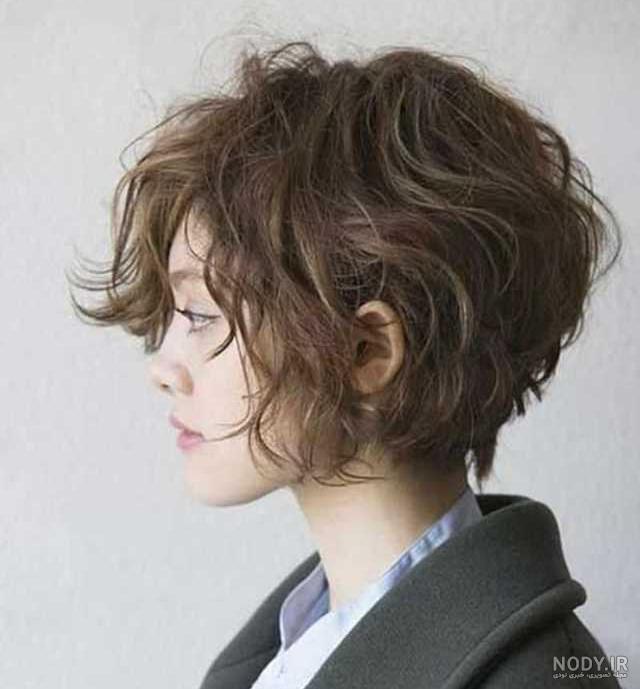 عکس دختر با موهای کوتاه برای پروفایل