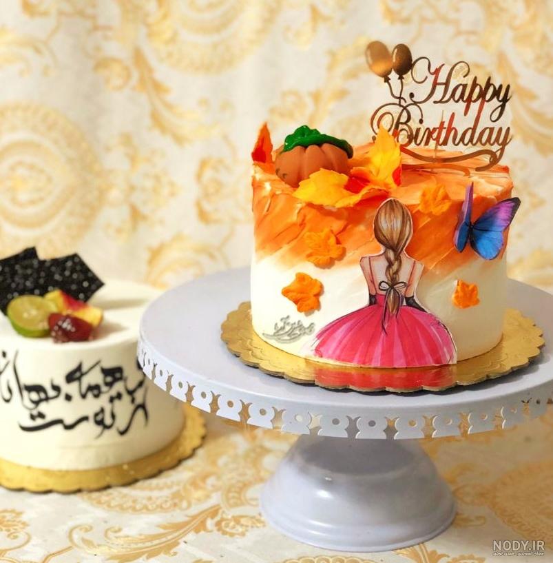 عکس دختر کوچولو در پاییز
