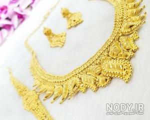 عکس گردنبند طلا عربی عکس گردنبند طلا عربی