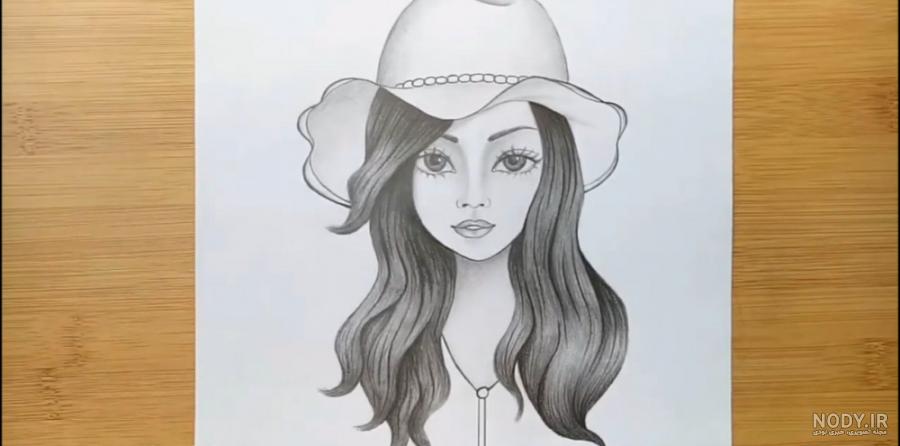 نقاشی سیاه قلم فانتزی عاشقانه