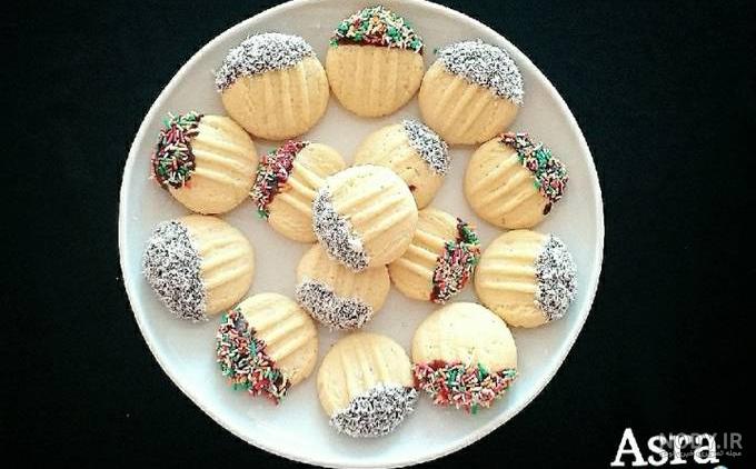 طرز تهیه شیرینی بهشتی با پیمانه طرز تهیه شیرینی بهشتی با پیمانه