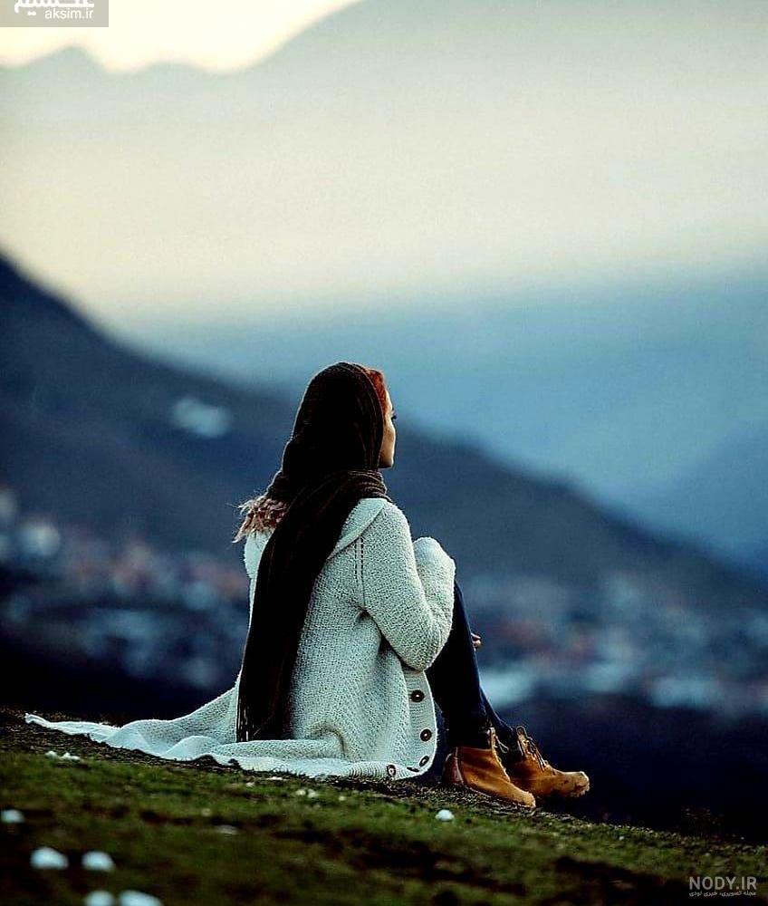 عکس زن غمگین بدون متن