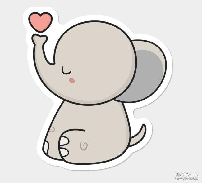 عکس فیل تو فال قهوه