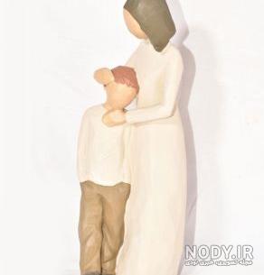 عکس مادر پیر و فرزند