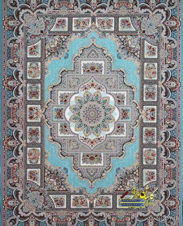 فرش آبی جدید