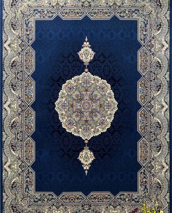 فرش آبی روشن