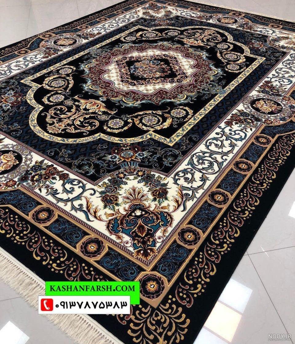 فرش فیروزه ای پاتریس