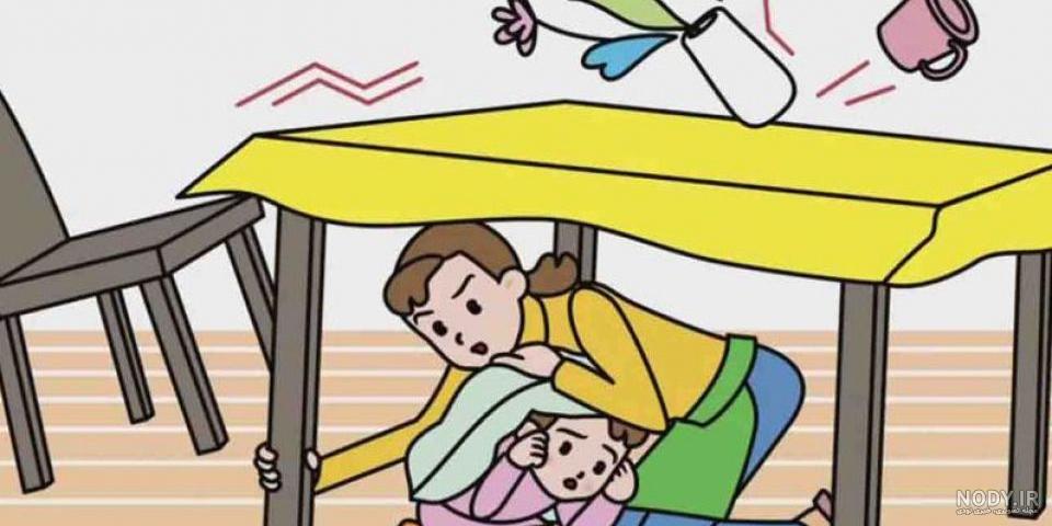 نقاشی زلزله قشنگ