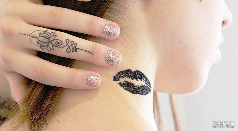 تاتو نوشته روی ترقوه تاتو نوشته روی ترقوه