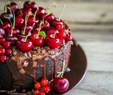 طرز تهیه کیک آلبالویی