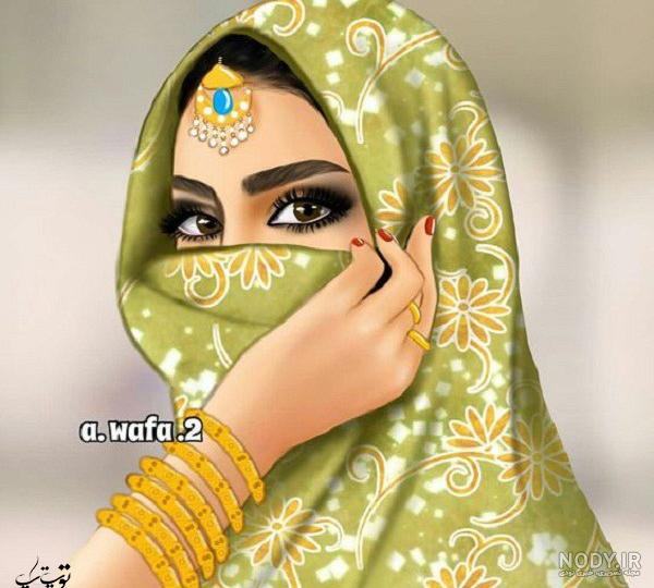 عکس دختر با حجاب عروسکی عکس دختر با حجاب عروسکی