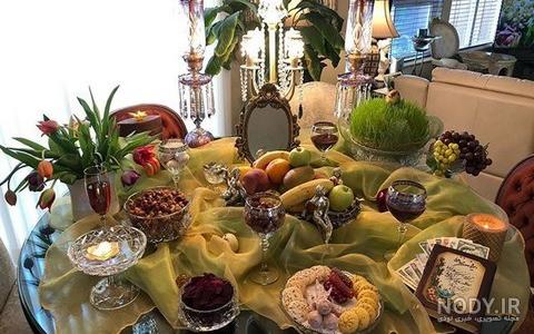 عکس سفره هفت سین کارتونی عکس سفره هفت سین کارتونی