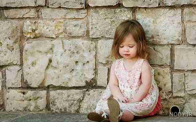 عکس غمگین دختر بچه