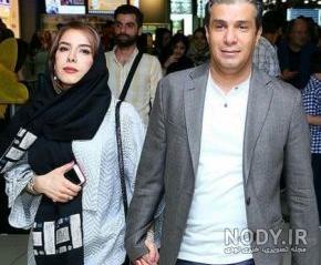 عکس همسر آریا عظیمی نژاد و فرزندانش