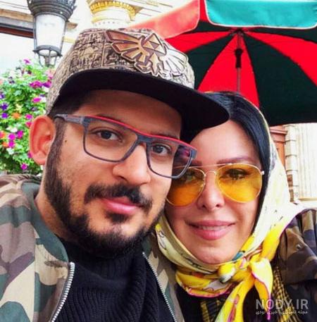فلور نظری و همسر جدیدش فلور نظری و همسر جدیدش