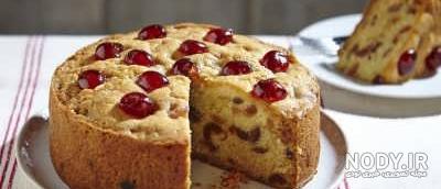 کیک آلبالویی ساده