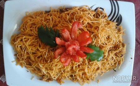 طرز تهیه ماکارونی با سویا