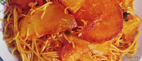 طرز تهیه ماکارونی شکل دار