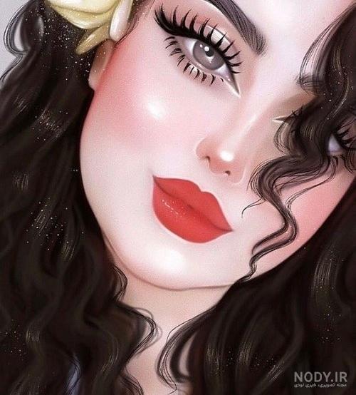 عروسکی عکس کارتونی دخترانه جدید