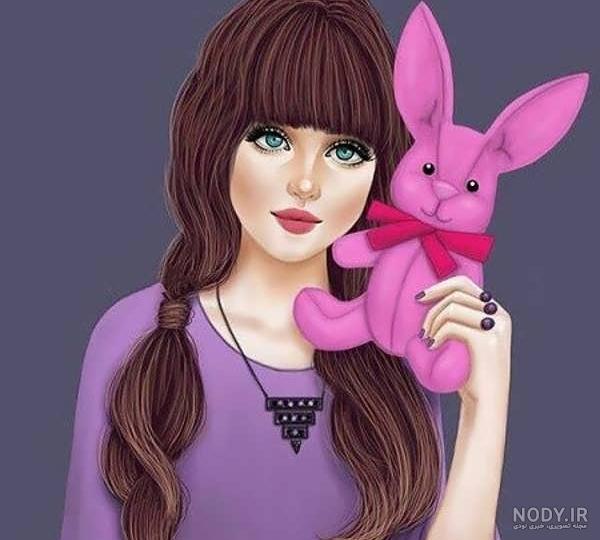 عکس دخترانه فانتزی توپ تاپ