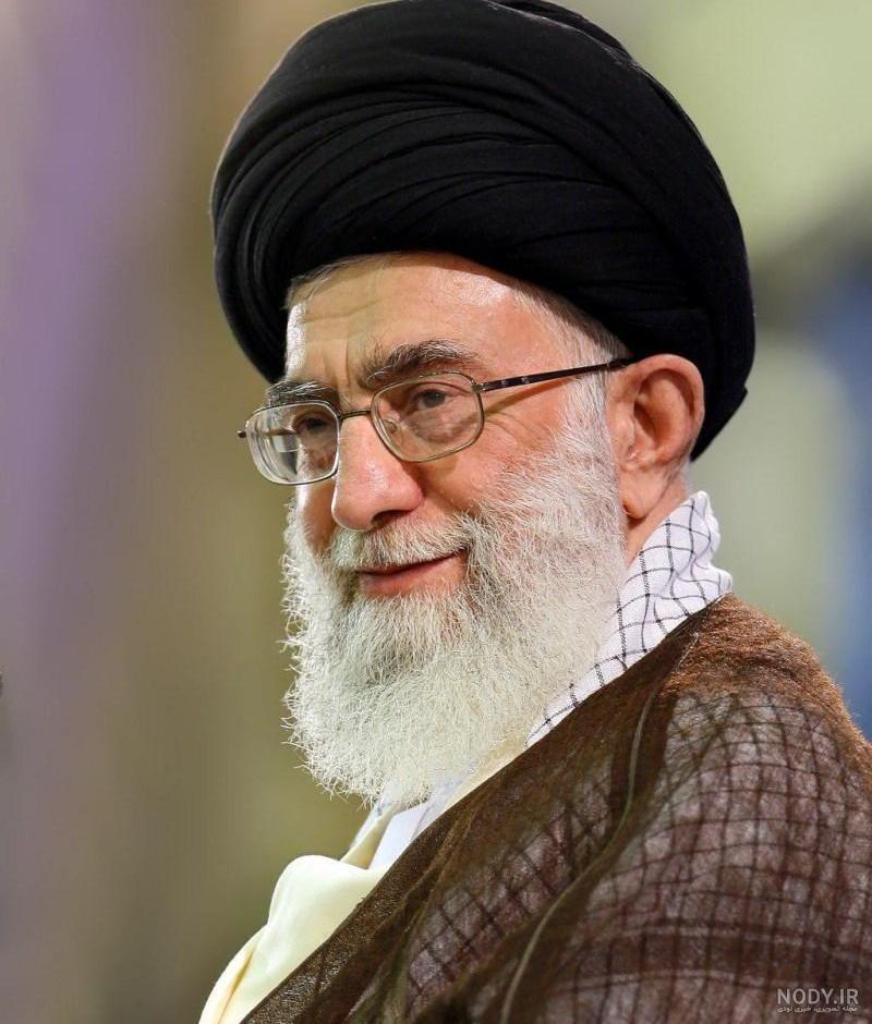 عکس زیبا آقای خامنه ای