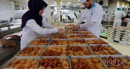 عکس شیرینی زولبیا و بامیه