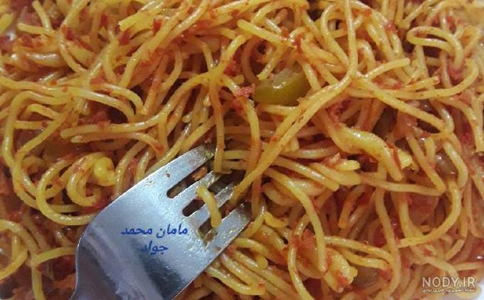 عکس غذا سالاد ماکارونی