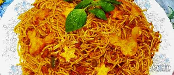عکس غذای سالاد ماکارونی