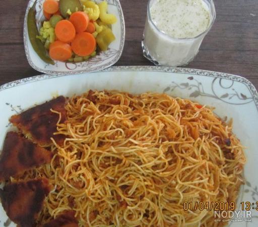 عکس ماکارونی خانگی
