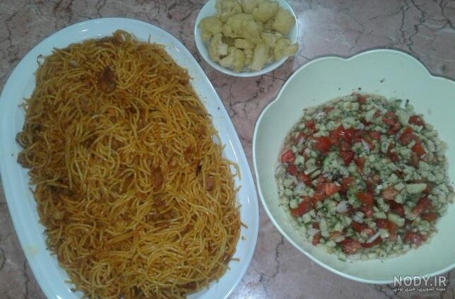 عکس ماکارونی ساده