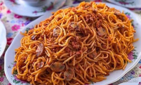 عکس ماکارونی ساده خام