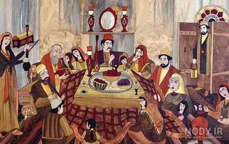  عکس شب چله قدیمی