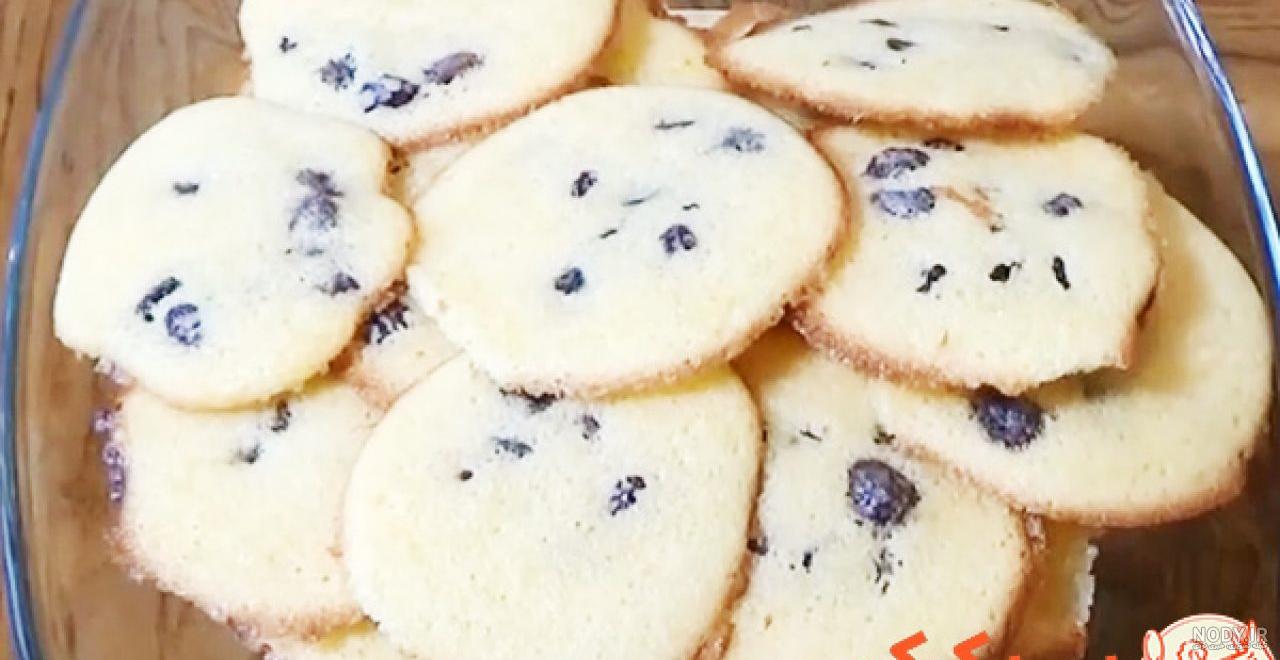 طرز تهیه شیرینی کشمشی بدون پودر قند