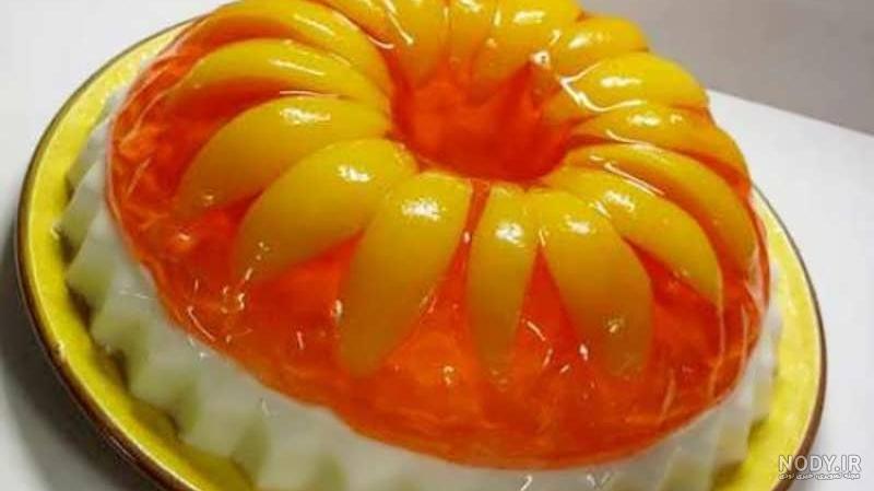 عکس از ژله بستنی میوه ای