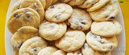 عکس شیرینی کشمشی خانگی