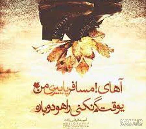 عکس نوشته سفر بی خطر عشقم
