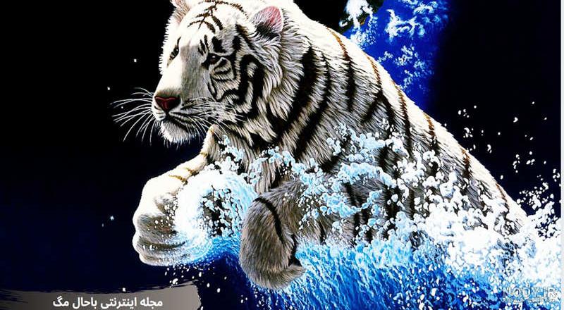 عکس نوشته پلنگ زخمی عکس نوشته پلنگ زخمی