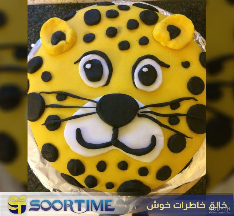 کیک تولد ببر کیک تولد ببر