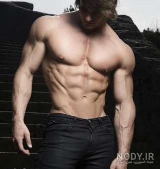  عکس بدن شکم شش تکه