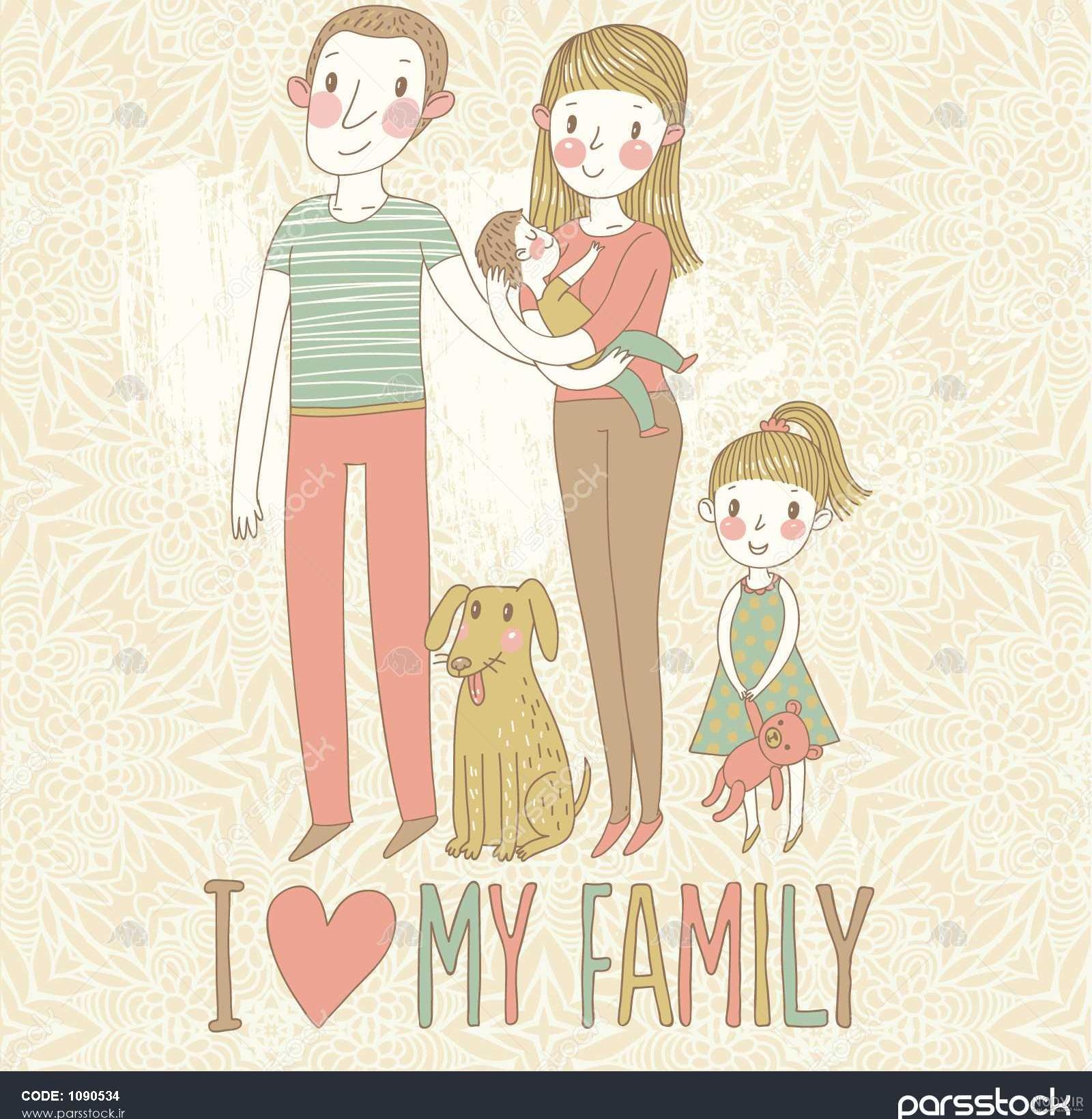 عکس خفن عکس پدر و مادر و دختر فانتزی