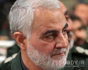 عکس پروفایل حاج قاسم سلیمانی شهادت