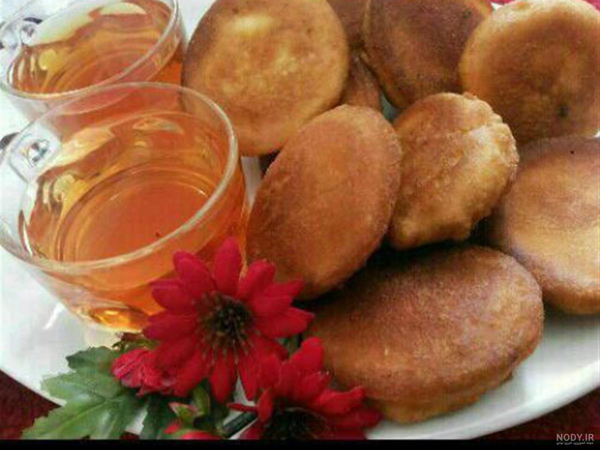 شیرینی قاشقی با آرد برنج