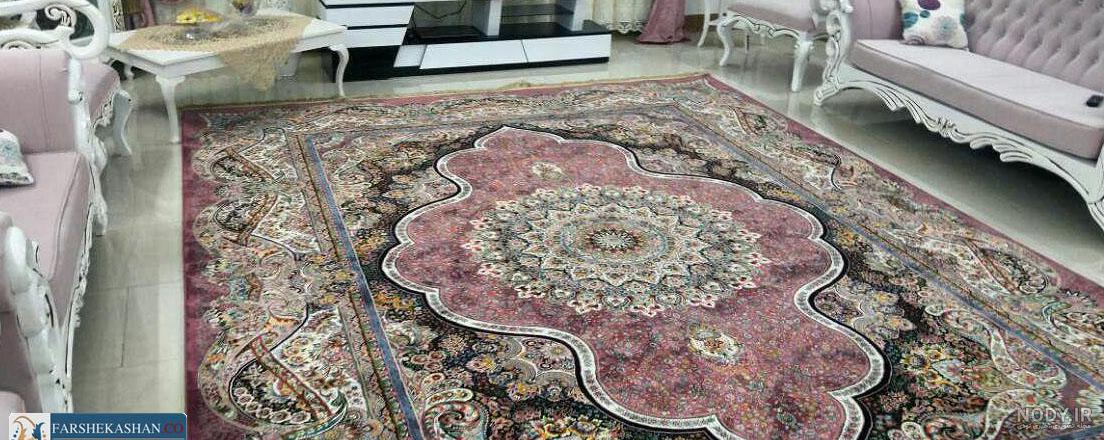 فرش جدید رنگ روشن فرش جدید رنگ روشن